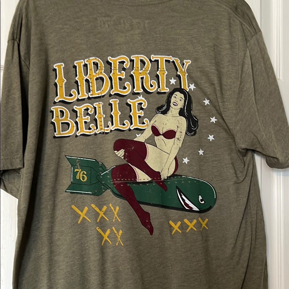 1776 United Mens Olive Graphic TShirt Brand New Size Xl